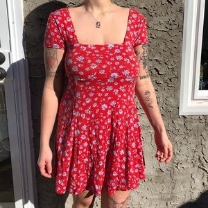 Kimchi Blue Square Neck Dress